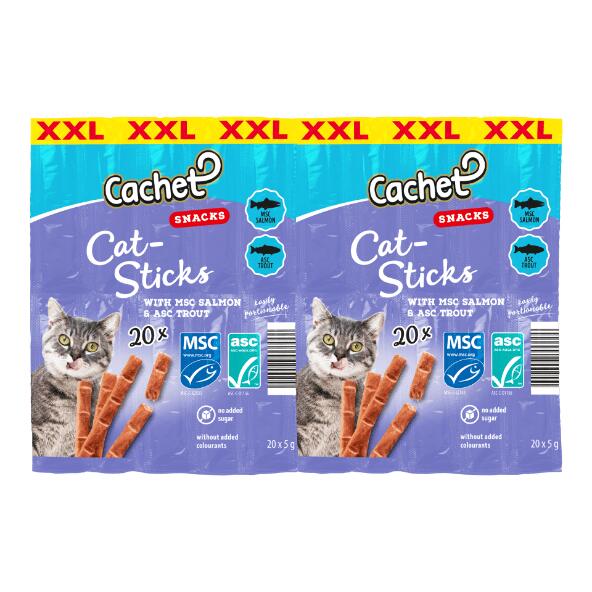 CACHET(R) 				Kausticks für Katzen XXL
