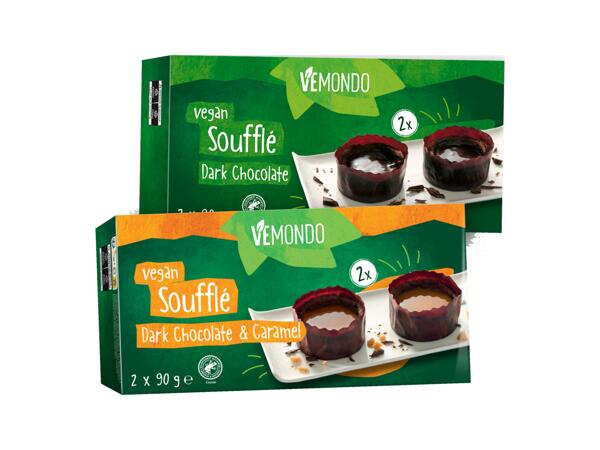 Vegan Chocolate Soufflés