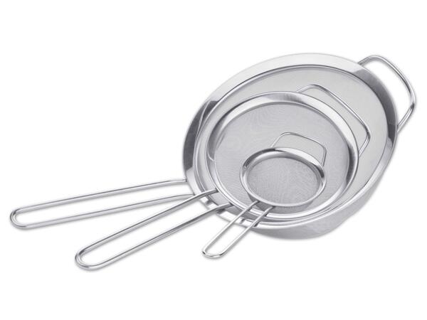 Küchensieb-Set, 3-teilig