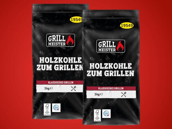 Holzkohle zum Grillen