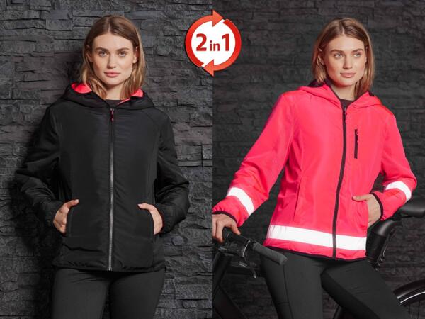 Damen Fahrrad-Wendejacke