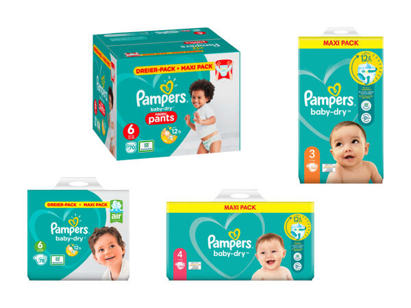 Pampers baby-dry Couches Maxi Pack