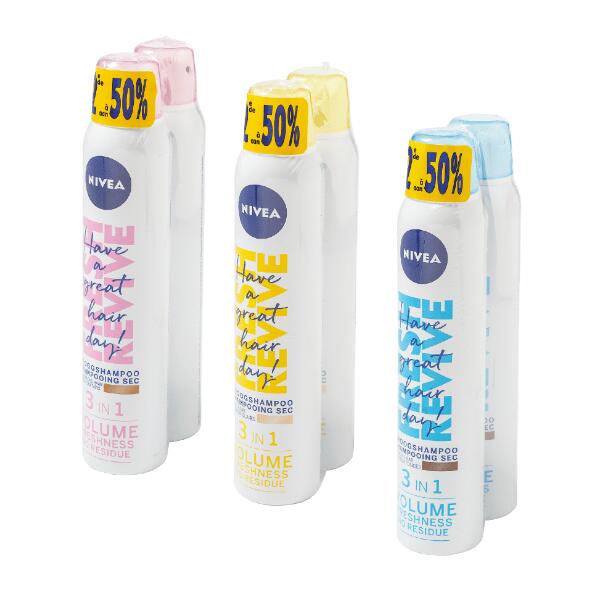 Shampoing à sec Nivea, 2 pcs