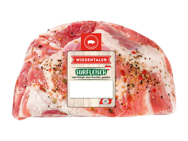 Frische Surfleischstücke