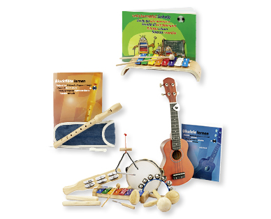 Lot d'instruments de musique