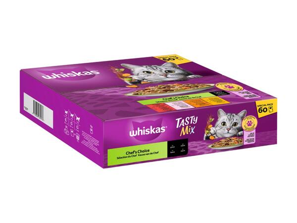 Aliment humide pour chats Tasty Mix en sauce Whiskas