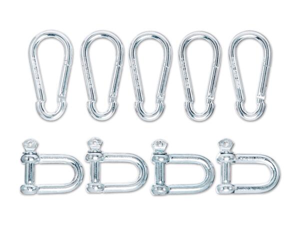 Karabiner-/Schäkel-Haken Set