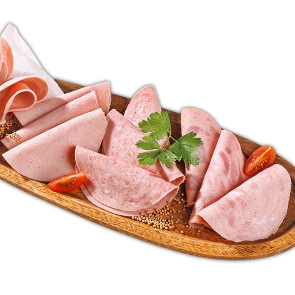 Delikatess Frischwurst-Aufschnitt