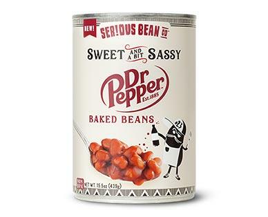 Serious Bean Co. 
 Dr. Pepper or Buckin Buffalo Baked Beans