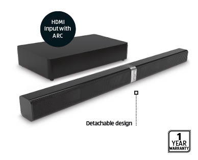 Soundbar With Subwoofer
