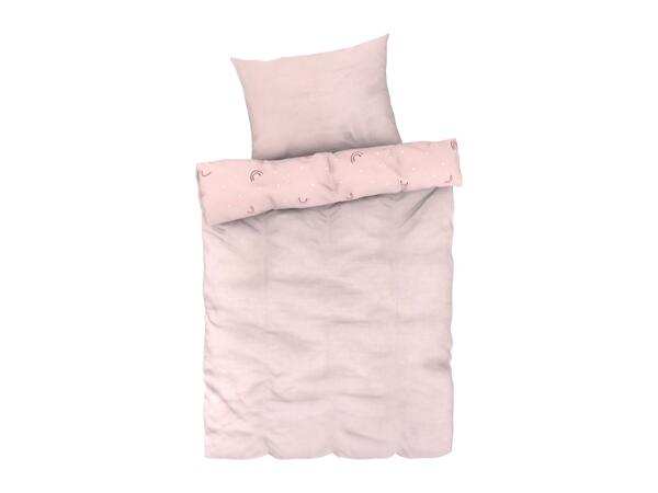 Livarno Home Kids' Reversible Bedlinen - Single Pink