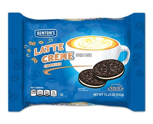 Benton's 
 Latte Sandwich Creme Cookies