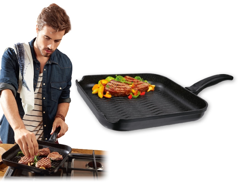 Ernesto Cast Aluminium Griddle Pan 29 x 29cm