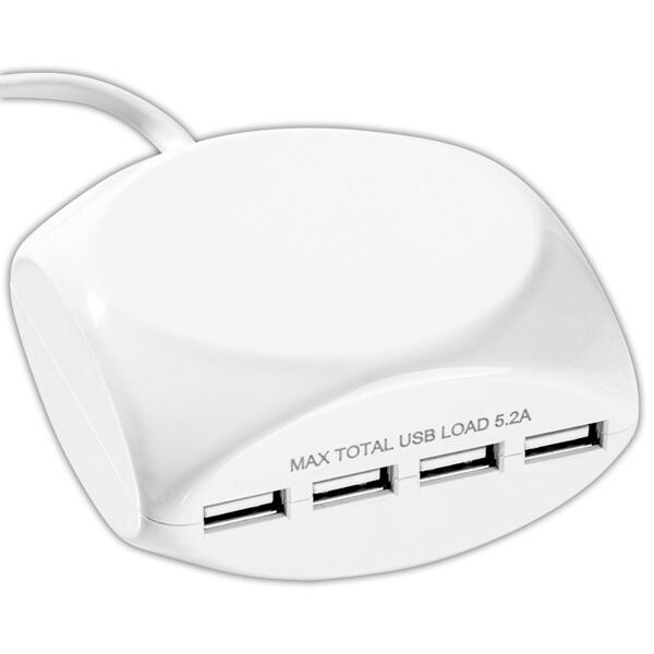 USB-Ladeadapter 4-fach