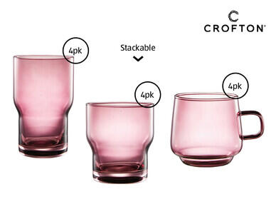 Stackable Glasses 4pk