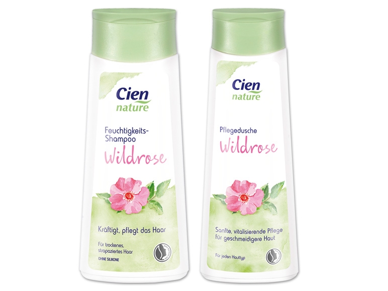 CIEN NATURE Pflegedusche/Feuchtigkeits-Shampoo Wildrose