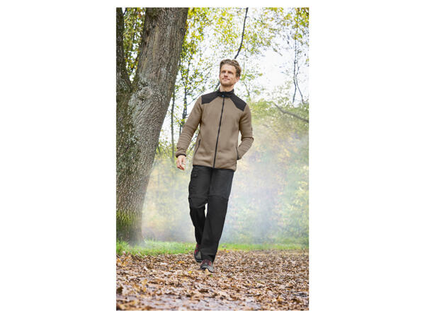Men's Knitted Fleece Jacket
