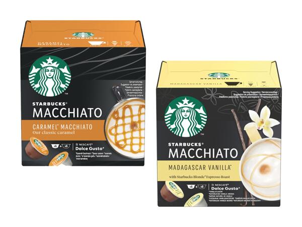 Starbucks Dolce Gusto Macchiato caramello o vaniglia