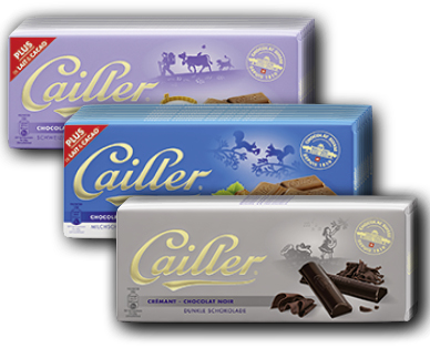 Tavolette di cioccolato CAILLER(R)