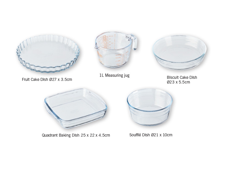 ARCUISINE(R) Baking Dish/Casserole Dish/Measuring Jug