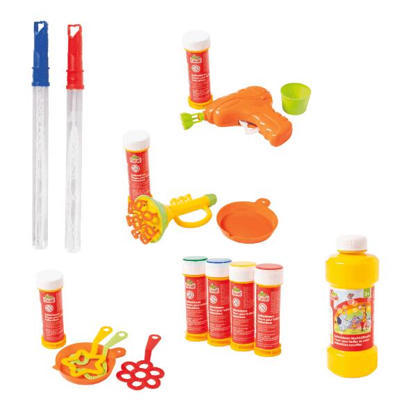 PLAYLAND(R) 				Jouet souffleur de bulles ou recharge