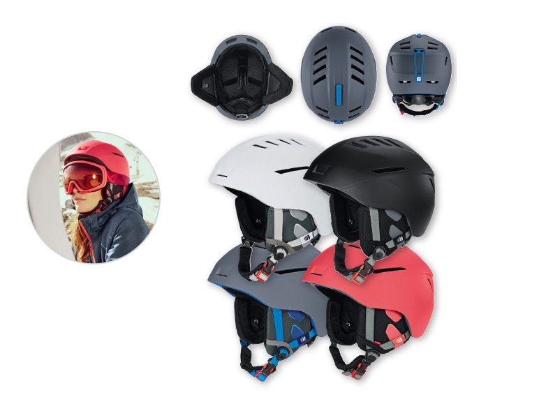 CRIVIT Adults' Ski and Snowboarding Helmet