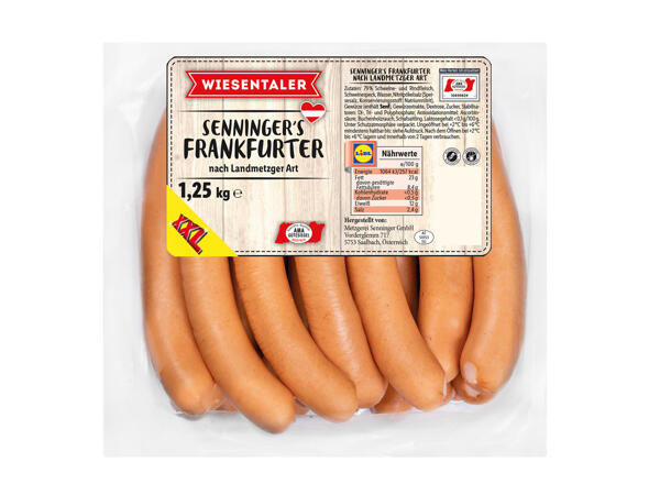 Frankfurter nach Landmetzger Art