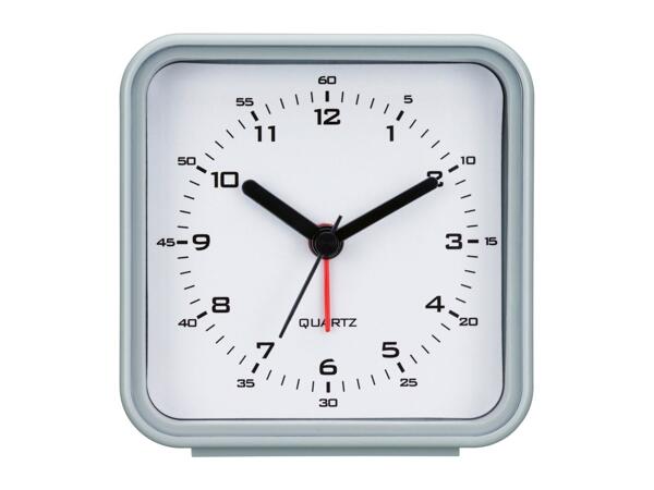 Tronic Grey Alarm Clock