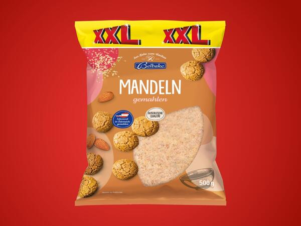 Mandeln gerieben