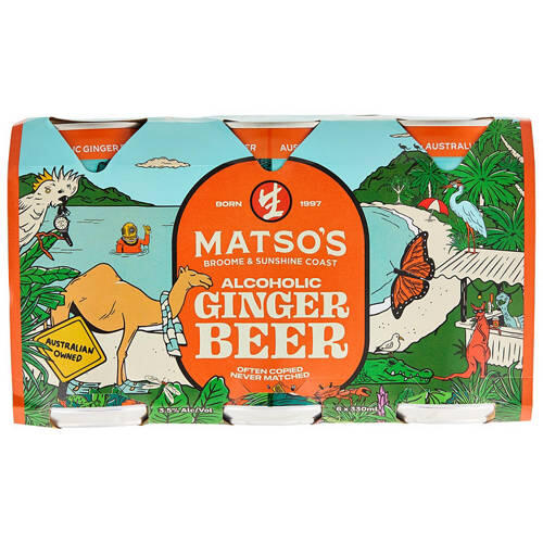 Ginger Beer 300ml 6 Pack