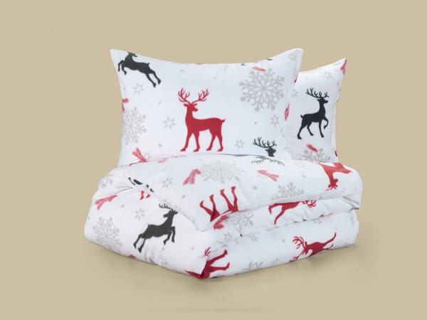 Fleece Double Duvet Cover Set
