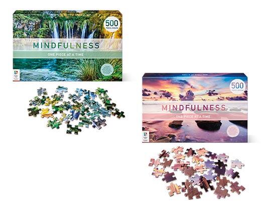Hinkler Mindfulness 500pc or Mind-bogglers 1000pc Puzzle