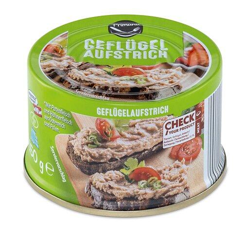PRIMANA Jausenaufstriche, Geflügel, Poultry
