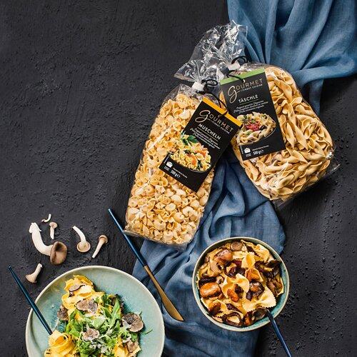 GOURMET FINEST CUISINE Premium Nudeln gewalzt, Muscheln