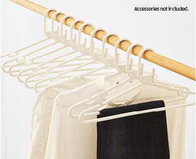 Plastic Hangers 10pk