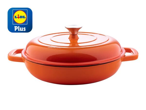 Livarno Home 3L Cast Iron Casserole Dish