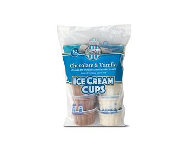 Sundae Shoppe Chocolate & Vanilla Ice Cream Cups