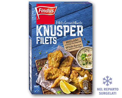 Filetti di pesce croccanti FINDUS
