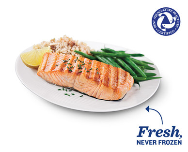 Farm Raised Fresh Coho Salmon
