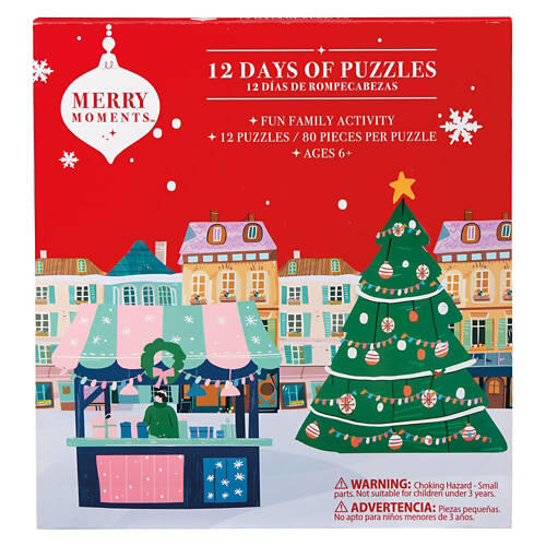 Advent Calendar - Classic Christmas 12 Days of Puzzles