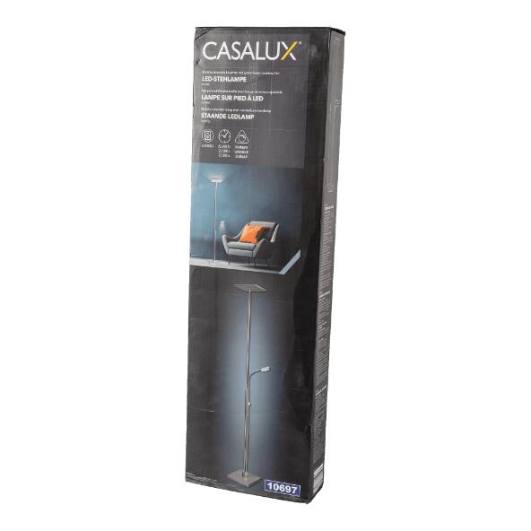 CASALUX(R) 				Lampadaire LED avec bras de lecture