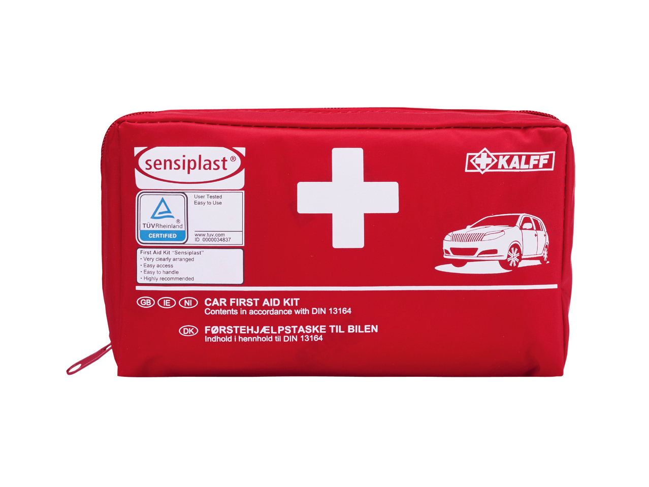 SENSIPLAST(R) Førstehjælpstaske til bil