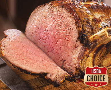 Specially Selected Fresh USDA Choice Bone-In Ribeye Roast