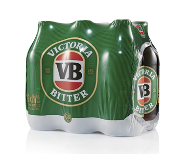 Victoria Bitter Stubbies 6 x 375ml