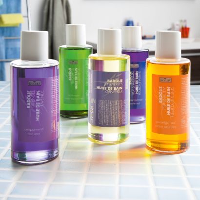 Huile de bain aux herbes