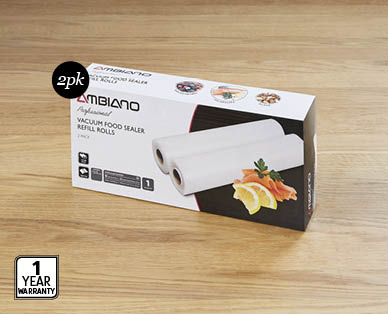 Vacuum Food Sealer Refills – Bags or Rolls