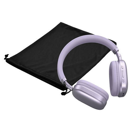 Active Noise Cancelling Bluetooth Headphones, Purple