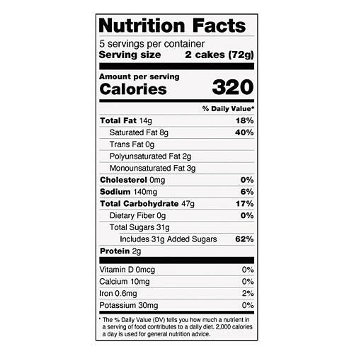 Fall Party Snack Cakes, 10 count