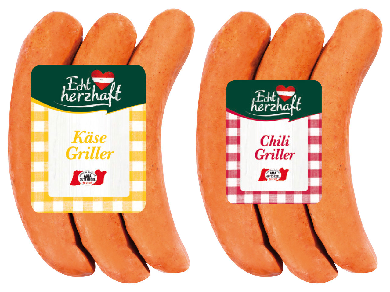 ECHT HERZHAFT Käse/Chili Griller