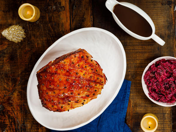 Deluxe UNSMOKED HALF HORSESHOE GAMMON JOINT